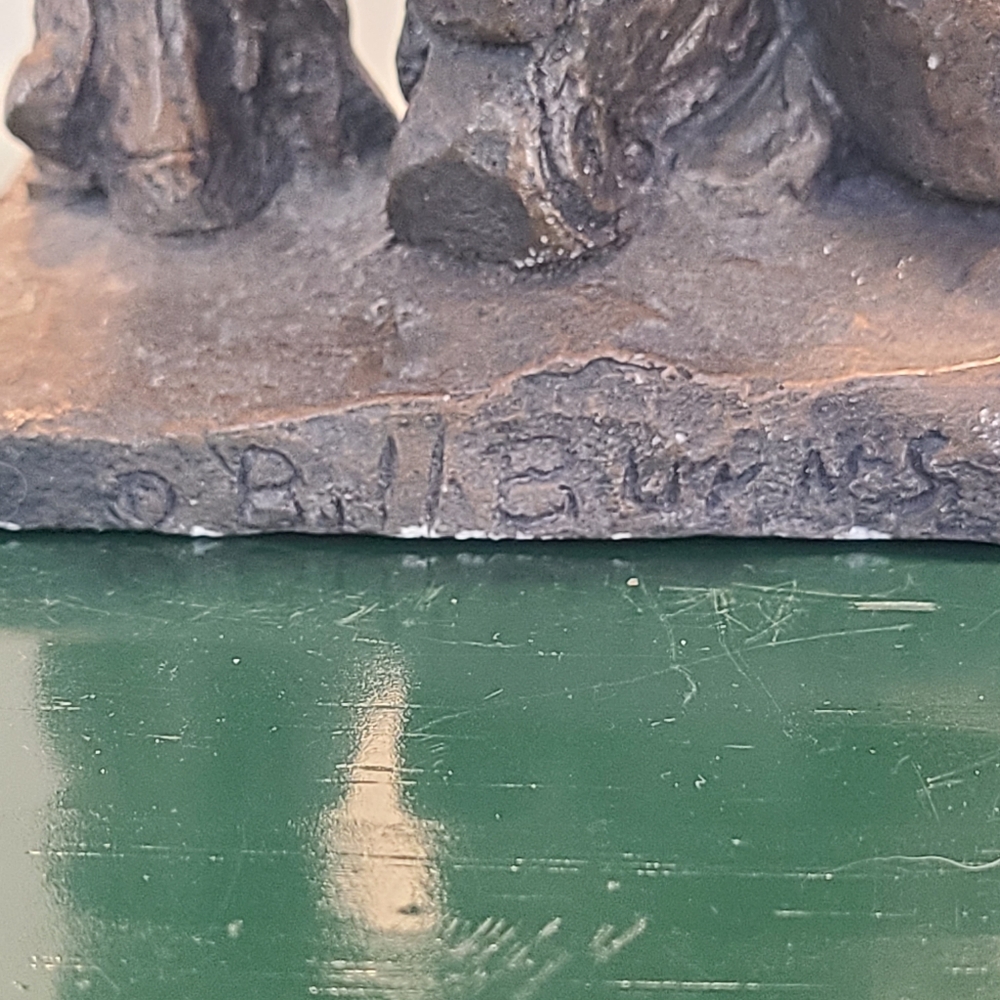 Rustic Cowboy Sculpture Set - Picture 10 of 16